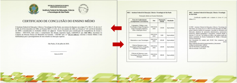 Como Imprimir Certificado Encceja Destaque Destaque Termine